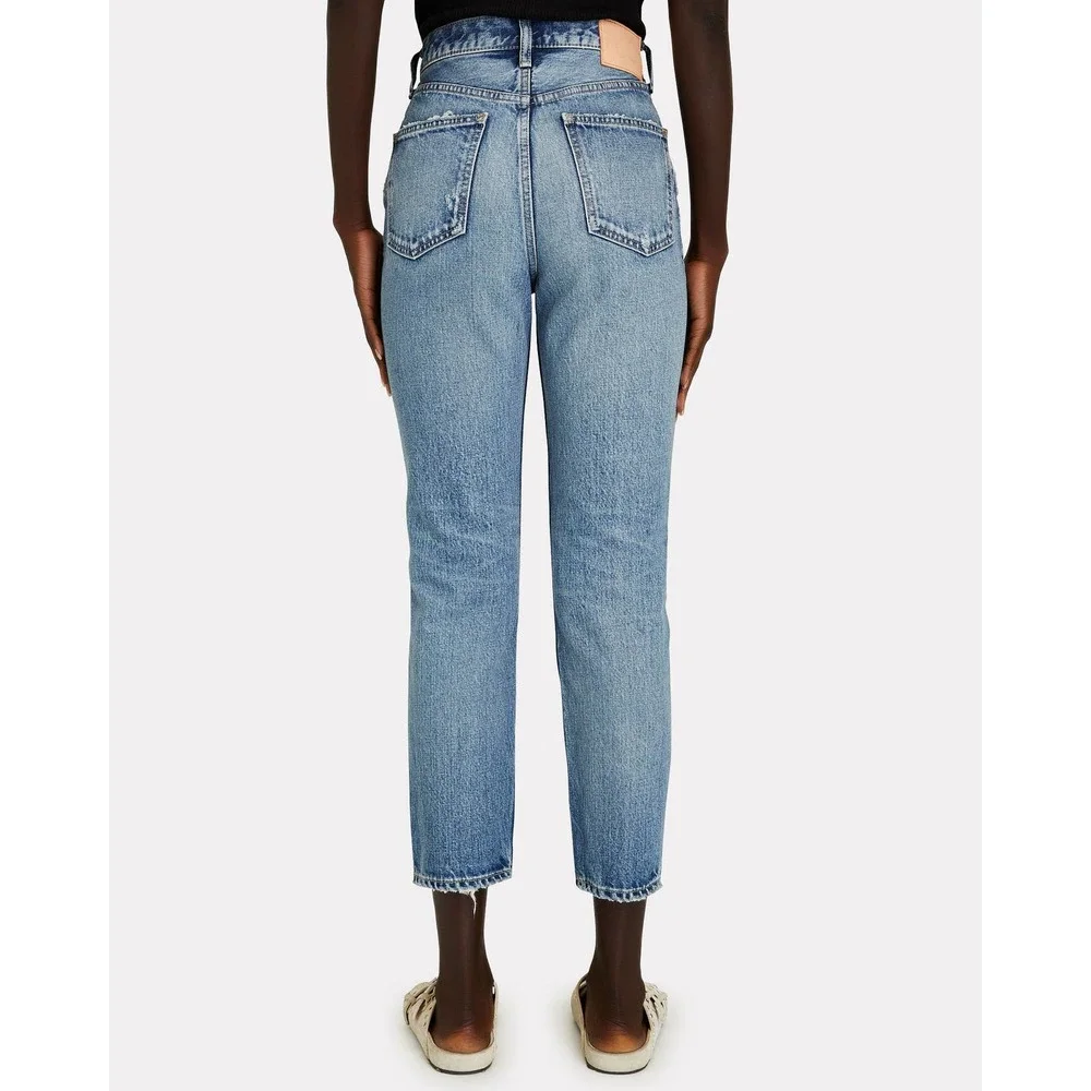 MOUSSY VINTAGE Dells Cropped Boy Skinny Jeans 25 NWOT